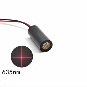 12x30mm Red Cross Line Laser Module 635nm 1mW Industrial 