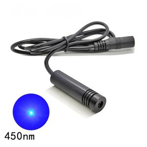 12×50mm 450nm Blue Laser Module 50mW External Focus 