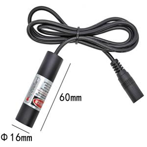 16x60mm 532nm 30mW Green Line Laser Module for Cutting Machines