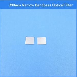 390nm Narrow Bandpass Optical Filter K9 Glass UV Coated Lens