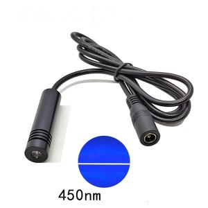 12x50mm 450nm 50mW Adjustable Focus Blue Line Laser Positioning Module