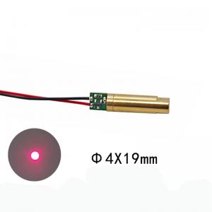 4×19mm 650nm 10mW Dot Laser Module