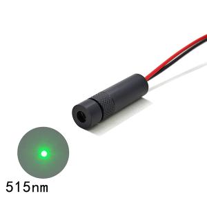 8X30mm 515nm 10mW Laser Module with Locking Ring
