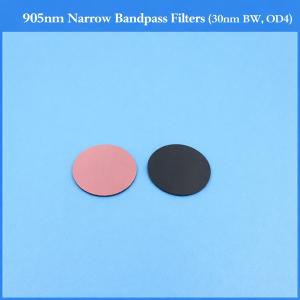 905nm Narrow Bandpass Reflective Filter 30nm FWHM OD4 Coated Lens