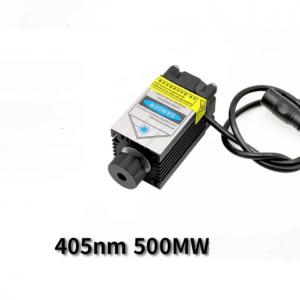 450nm500mw laser engraving machine Blue violet 3D printing adjustable focus micro DIY engraving laser head