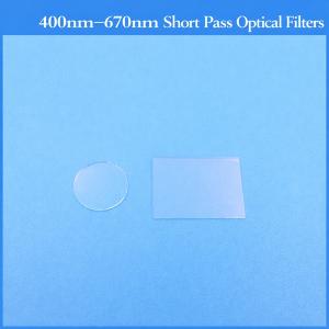400–670nm Short Pass Optical Filter with Precision Multilayer Coating