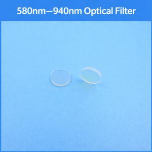  580nm–940nm Bandpass Reflective Filter Glass with Optical Coating