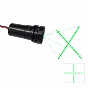 Graduated Cross Line Laser Module for Industrial Precision Alignment