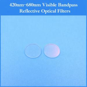 420–680nm Visible Bandpass Reflection Filter with Optical Glass Coating