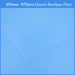 450–870nm Quartz Bandpass Filter Reflective Optical Filter Large Size