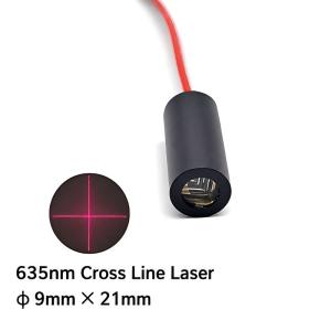 650nm 5mW Cross Line Laser Module Φ9×21mm Red Laser Diode Module